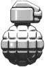 BrickArms Weapons Mk2 Grenade 2.5-Inch [White]