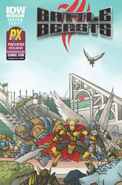 Battle Beasts Exclusive Comic Book #1