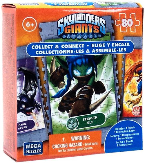 Skylanders Giants 80-Piece Puzzles Stealth Elf Puzzle