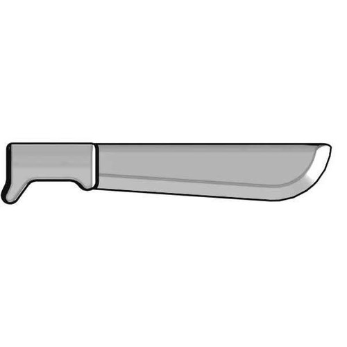 BrickArms Weapons Machete Titanium 2.5-Inch