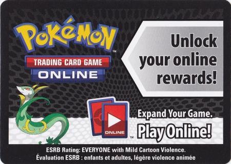 Online Code Card Promo Code Card for Pokemon TCG Online [Serperior Tin]