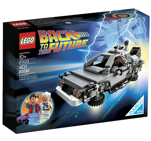 LEGO Back to the Future DeLorean Time Machine Set #21103