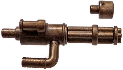 BrickArms Weapons Minigun 2.5-Inch [Brass with No Ammo]