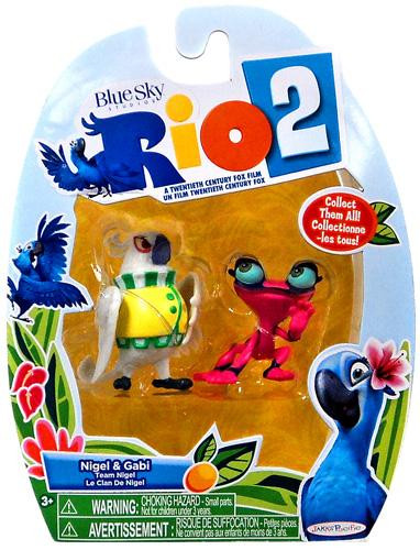 Rio 2 Nigel & Gabi Mini Figure 2-Pack