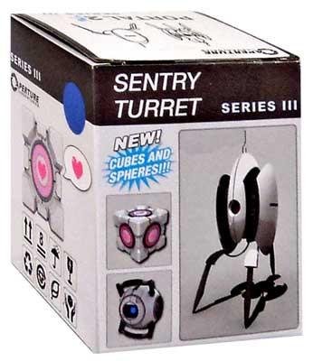NECA Portal 2 Sentry Turret Mini Figures Series 3 Mystery Pack