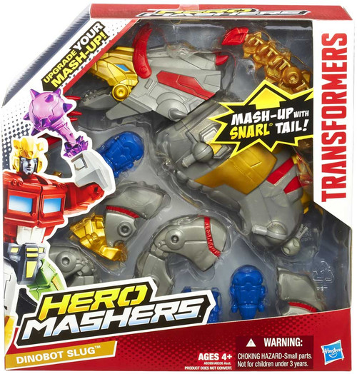 Transformers Hero Mashers Battle Upgrades Dinobot Slug Action Figure