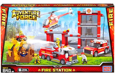 Mega Bloks Adventure Force Fire Station Set #94413