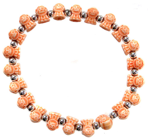 Monkeyz Orange Monkeys Bracelet