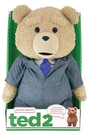Ted 2 Ted in Suit 16-Inch Talking Plush [Explicit]