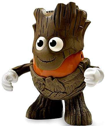 Marvel Guardians of the Galaxy Pop Taters Groot 6-Inch Mr. Potato Head