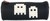 Pixie Crew Black Rounded Pencil Case
