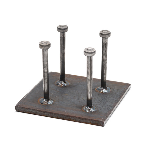 Concrete Embeds | 10" x 8" Plate with Double Studs