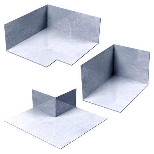 Corner Kit - Qty 5 Each | 304 Grade stainless steel, 26 Ga - refer to image for dimensions