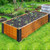 Powder-Coated Steel Garden Brackets - Qty 6 | 11 Ga Thickness - 12" H X 4" L1 x 4" L2