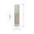 Stainless Steel Door Push - Qty 1 | .0375" brushed finish -  3.5" X 15"