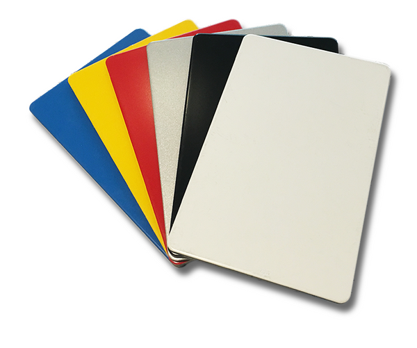 Finished Aluminum Blanks - Qty 4 | .063" Thickness, 8" W x 12" L Sheared Sheet