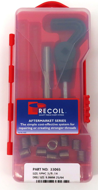 UNC - 3/8" - 16 - Complete Thread Repair Kit - 33065
