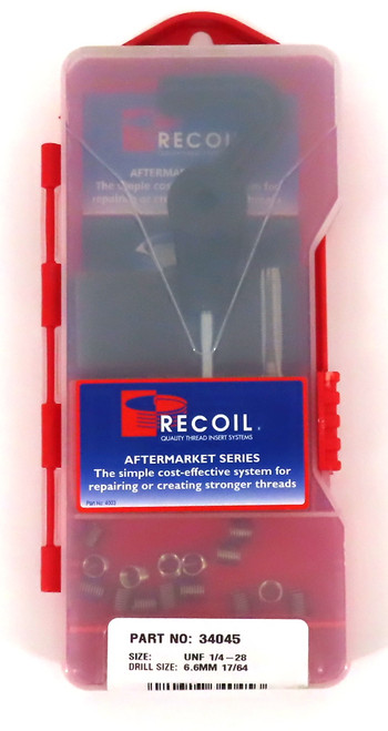 UNF - 1/4" - 28 - Complete Thread Repair Kit - 34045