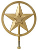 Texas Star Flagpole Ornament