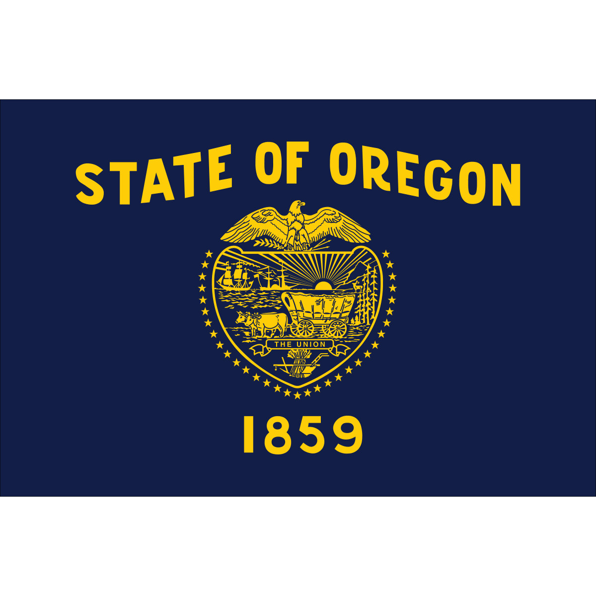 Oregon Flag Car Flags and Accessories Flagpole Store