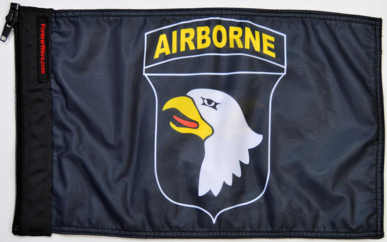 Airborne flag deals and flagpole