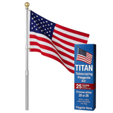 Titan Telescoping Flagpole Kit