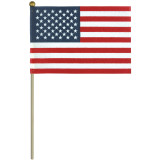 8x12 American Stick Flags