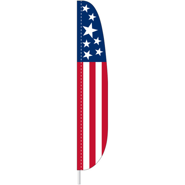 Stars and Stripes 1 Feather Flag