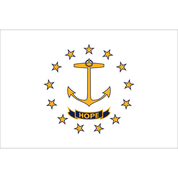 Rhode Island State Nylon Flag
