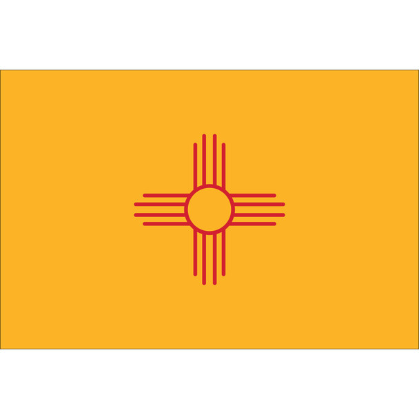 New Mexico State Nylon Flag