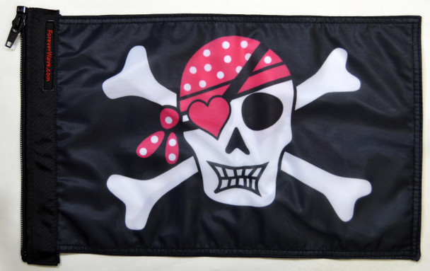 Pink Pirate Flag