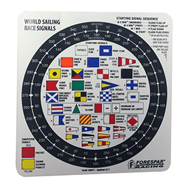 FORESPAR NASH 207 RACING SIGNAL FLAG LABEL