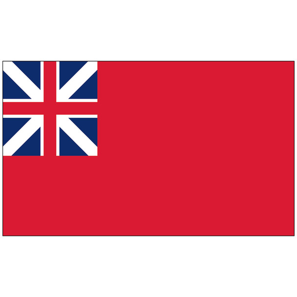 3' x 5' Outdoor Nylon British Red Ensign Flag