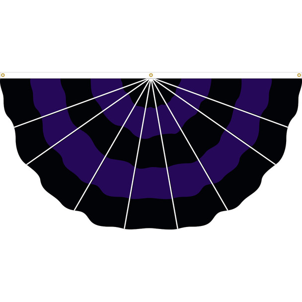 3' x 6' Nylon Police Mourning Fan