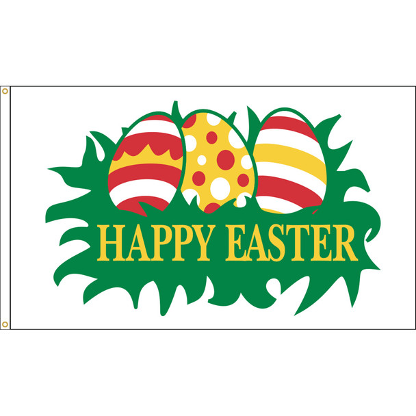 3' x 5' Happy Easter Flag