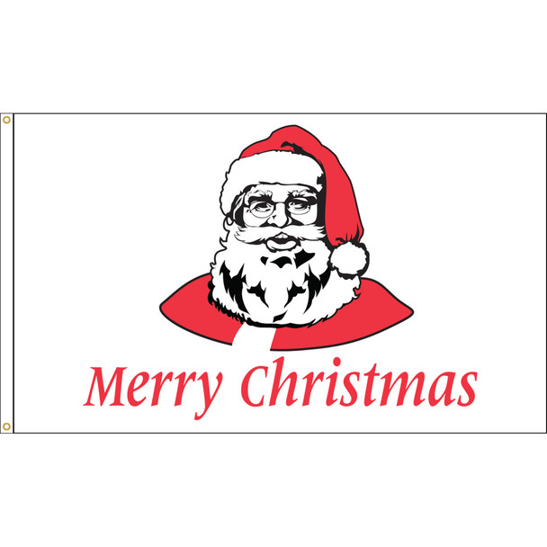 3' x 5' Nylon "MERRY CHRISTMAS" Outdoor Flag