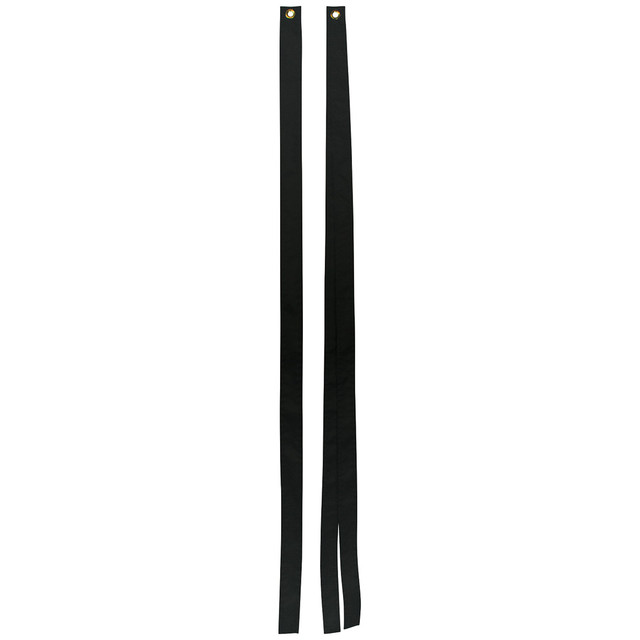 Black Nylon Mourning Streamers Flagpole Store