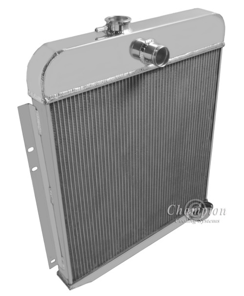 1949-1950 Plymouth Special Deluxe All Aluminum Radiator