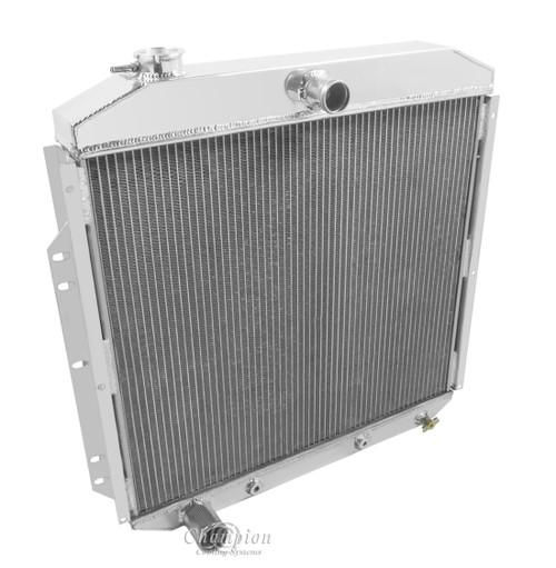 1953-1956 Ford F50 Pickup All Aluminum Radiator