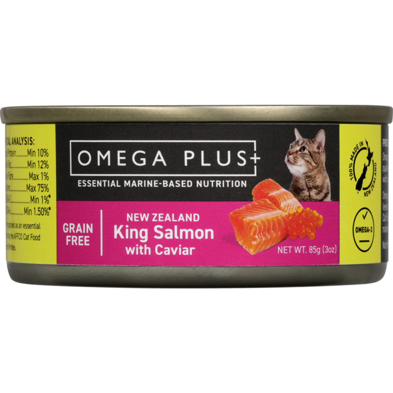 wet cat food with omega 3