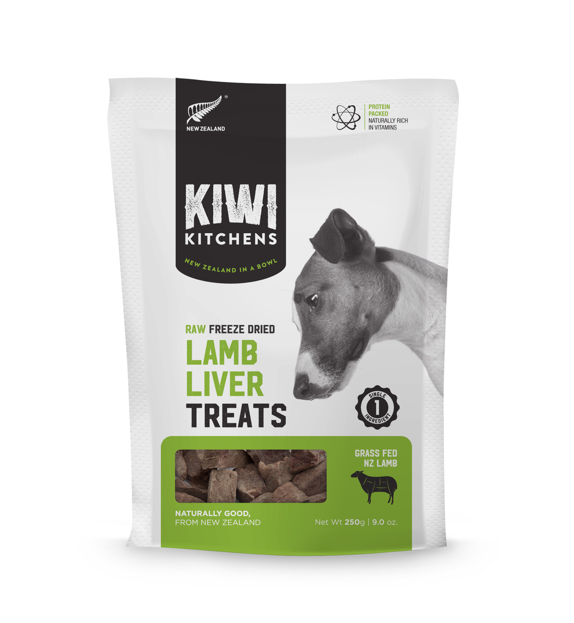 Kiwi Kitchens Freeze Dried Lamb Liver Dog Treat