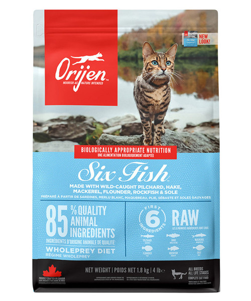 Orijen Six Fish Dry Cat Food