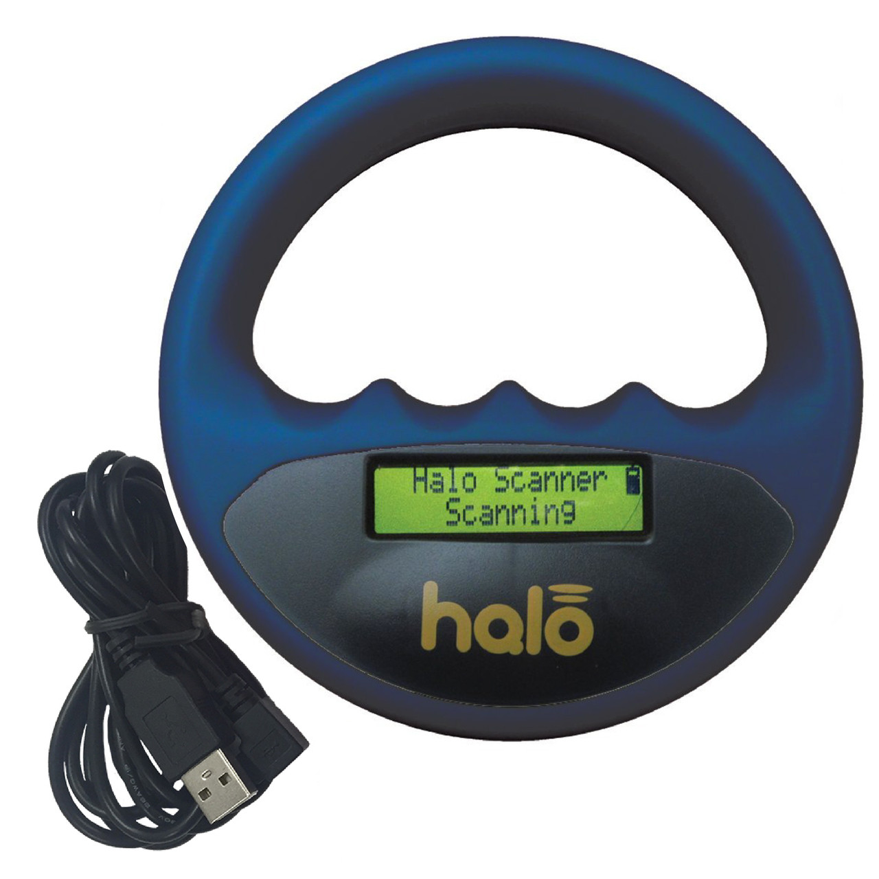Halo Microchip Reader - Blue - Homestead Farm Supplies