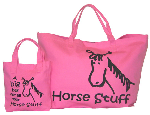 Horse Stuff Big Bag - Pink