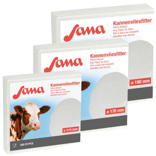 Sana Milk Filters Pack of 200