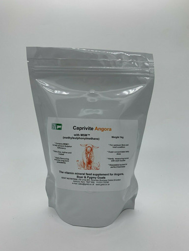 Caprivite Angora Vitamin & Mineral Supplement 1kg - Homestead Farm Supplies