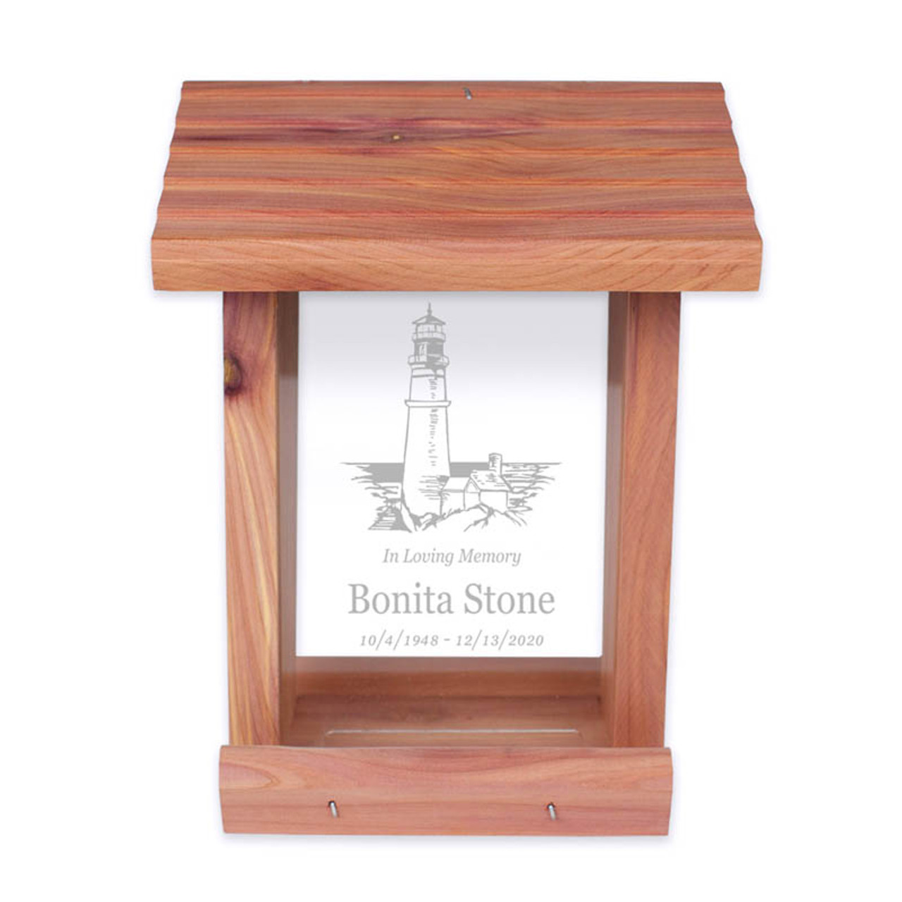 Personalized Bird Feeder Memorial Gift - Urns Northwest