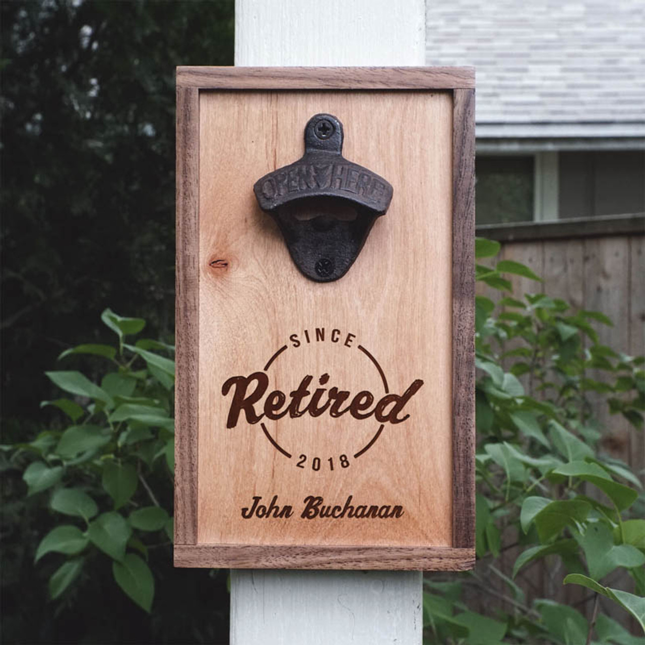 Timeless Recognition Personalized Retirement Clock