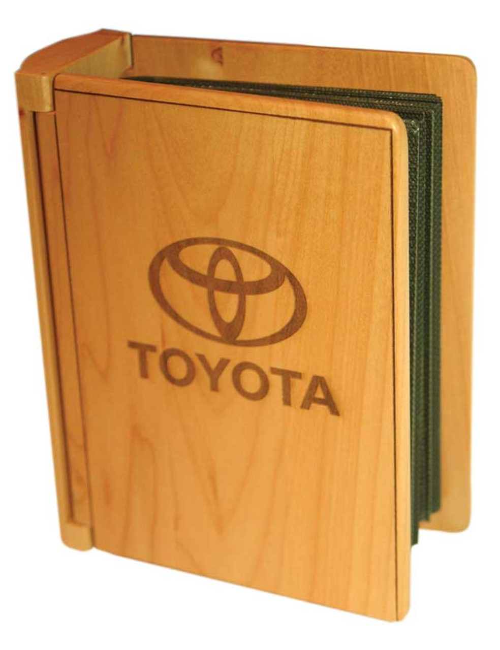 Personalized Wood Photo Album in Maple & Rosewood - Northwest Gifts