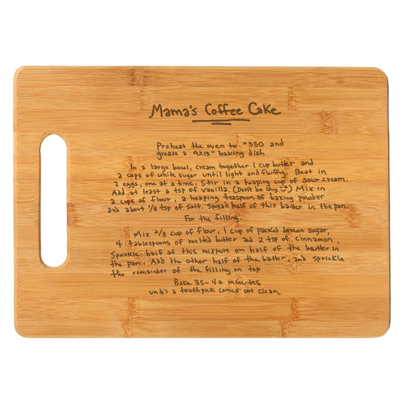 Better Together Personalized Custom Wooden Cutting Board